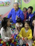 <총선> 어린이집 찾은 김종인 | 연합뉴스