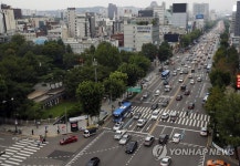 종로 중앙버스차로 공사로 서울·경기 12개 버스노선 변경 | 연합뉴스
