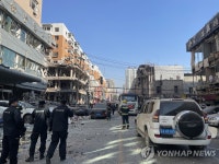 가스 폭발 사고 발생한 중국 선양 중심가 | 연합뉴스