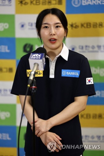세계수영선수권대회 출전하는 김수지 | 연합뉴스