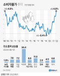[2보] 4월 소비자물가 4.8%↑…금융위기 이후 13년 반 만에 최고 | 연합뉴스