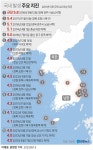 [그래픽] 국내 규모 4.0 이상 지진 발생 현황 | 연합뉴스