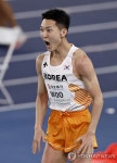 높이뛰기 우상혁, 세계실내육상선수권 우승…3년 만에 정상 탈환 | 연합뉴스