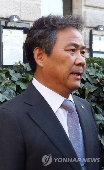 이기흥 대한수영연맹 회장 