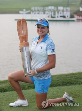 렉시 톰프슨, LPGA KEB하나은행 챔피언십 우승 | 연합뉴스