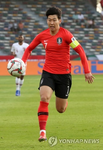 [아시안컵] 방전된 손흥민, 힘 한 번 쓰지 못했다 | 연합뉴스