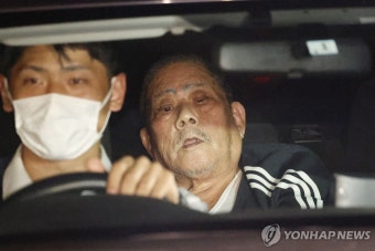 체포된 日 병원 총격 추정 사건 용의자 | 연합뉴스