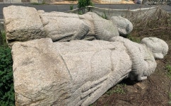 일본에 있던 조선시대 장군석 등 석조유물 8점 고국으로 | 연합뉴스