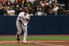 4년 7개월만에 홈런 임병욱 타임 불렀는데…목표는 근면·성실 | 연합뉴스