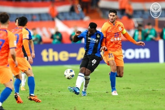 프로축구 인천, 최강희의 산둥에 1-3 완패…멀어지는 ACL 16강 | 연합뉴스