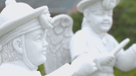 DJ 고향 하의도, 섬 전체가 천사상 미술관으로 | 연합뉴스
