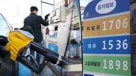 휘발윳값 3개월 만에 1,700원 돌파…상승세 가팔라져 | 연합뉴스