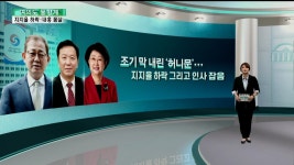 [여의도풍향계] 지지율 하락 속 '태풍의 눈'…與 권력구도 향배는 | 연합뉴스