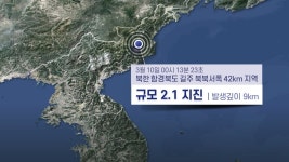 북 함경북도 길주에서 규모 2.4 지진…기상청 자연 지진 | 연합뉴스