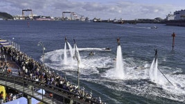 국내 유일 고래축제…울산 장생포 관광객으로 북적 | 연합뉴스