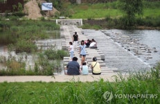 동해 전천, 시민 휴식공간으로 탈바꿈 | 연합뉴스