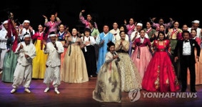 2015 국민대통합 아리랑 공연 서울서 대미 장식 | 연합뉴스