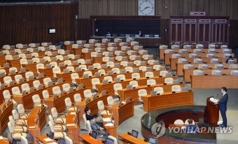 與, 선거구 획정안 본회의 처리 추진…野 필리버스터 변수 | 연합뉴스