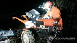 남원서 경운기에 끼인 80대 숨져 | 연합뉴스