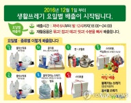 쓰레기 요일별 배출제 시행 | 연합뉴스