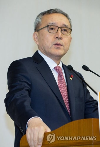 인사말 하는 김판석 인사혁신처장 | 연합뉴스