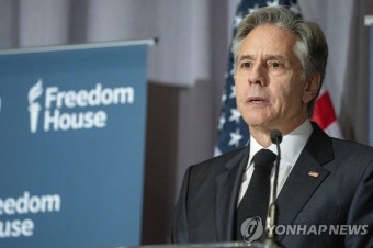 블링컨 '냉대'받은 中친강, 출장전 아침 美대사 불러 '복수'? | 연합뉴스