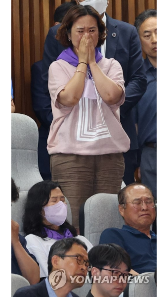 이태원참사 특별법 기원하는 유가족들 | 연합뉴스