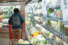 먹거리 물가 언제까지…1분기 다소비 가공식품 6% 상승 | 연합뉴스