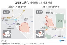 [그래픽] 공항동·서촌 도시재생활성화지역 선정 | 연합뉴스