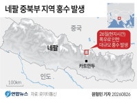 여야, 네팔 홍수로 18명 연락두절·고립에 