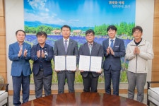 고성군-한전 속초고성지사, 산불예방 수목정비 업무협약 | 연합뉴스