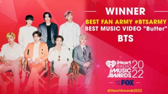 BTS, '아이하트라디오 뮤직 어워즈' 2관왕…5년 연속 수상 | 연합뉴스