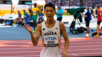 높이뛰기 우상혁, 예선 4위로 세계선수권 결선 진출 | 연합뉴스