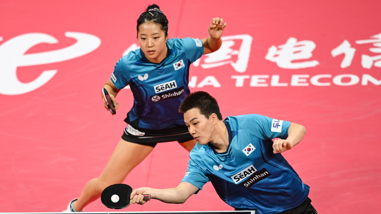 2024 ITTF 혼성단체 월드컵, 한국 탁구 대표팀 중국에 4-8 패배