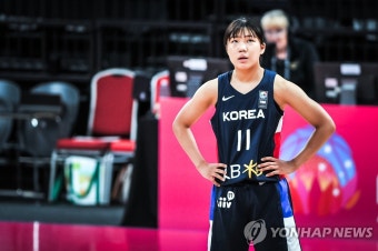 한국 여자농구, 필리핀 꺾고 '유종의 미'…아시아컵 5위로 마쳐 | 연합뉴스