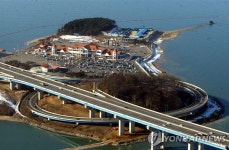 서해대교 당진 행담도 휴게소 양방향 회차로 개통 | 연합뉴스