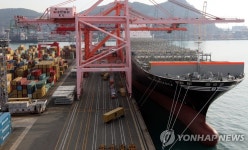 부산항 7월 컨물동량 역대 최고치 | 연합뉴스