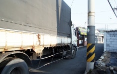 아직 남아있는 울산 효문공단 이명박 전봇대 | 연합뉴스