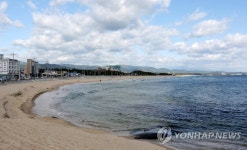 강릉 소돌해변 모래 실종…넓힌 백사장 다시 사라져 | 연합뉴스