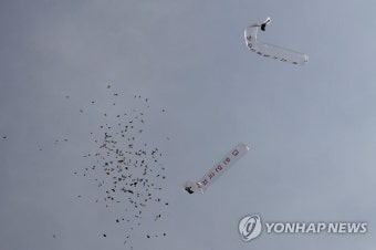 日서 대형 풍선 잇따라 발견돼…대북전단용인 듯 | 연합뉴스