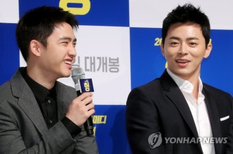 최고의 남남케미 조정석-도경수 | 연합뉴스
