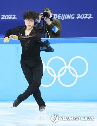 -올림픽- '김민석이 해냈다' 빙속서 한국 첫 동메달…피겨 차준환 4위 | 연합뉴스