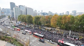 서울교통공사 노동조합 총파첩 출정식 | 연합뉴스