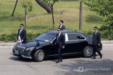 철통경호…대통령경호처, 취임식 차량 퍼레이드 훈련 공개 | 연합뉴스