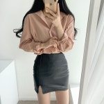 에이블리 로그 베이직 셔츠 5c