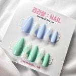 리리샾 [❤️🔥 빠른출고] 솜사탕 하트 컬랙션 수제네일팁 리리샾 [❤️‍🔥 빠른출고] 솜사탕 하트 컬랙션 수제네일팁