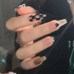 떨샵 신상네일팁 100종 키치 인조네일팁 간편한 귀여운 패션 네일