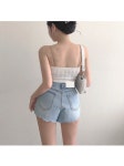 멜팅블루 [가격실화?/컬러예쁨]퍼슨 골지 니트 튜브탑 나시(아이/레드/핑크/베이지/소라/그린/그레이/블랙)
