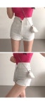멜팅블루 [허리쏘옥!/유니크]크리벤 페스티벌 워터밤 비비드 언발 사선 컷팅 크롭 나시(아이/핑크/블랙)