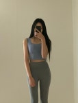 오오트 래쉬가드/운동복 [S~XL] 데일리 PT 3종/4종 세트 (레깅스+집업+캡내장 브라탑+크롭긴팔티) 트레이닝 헬스 필라테스 요가 스윔웨어... 